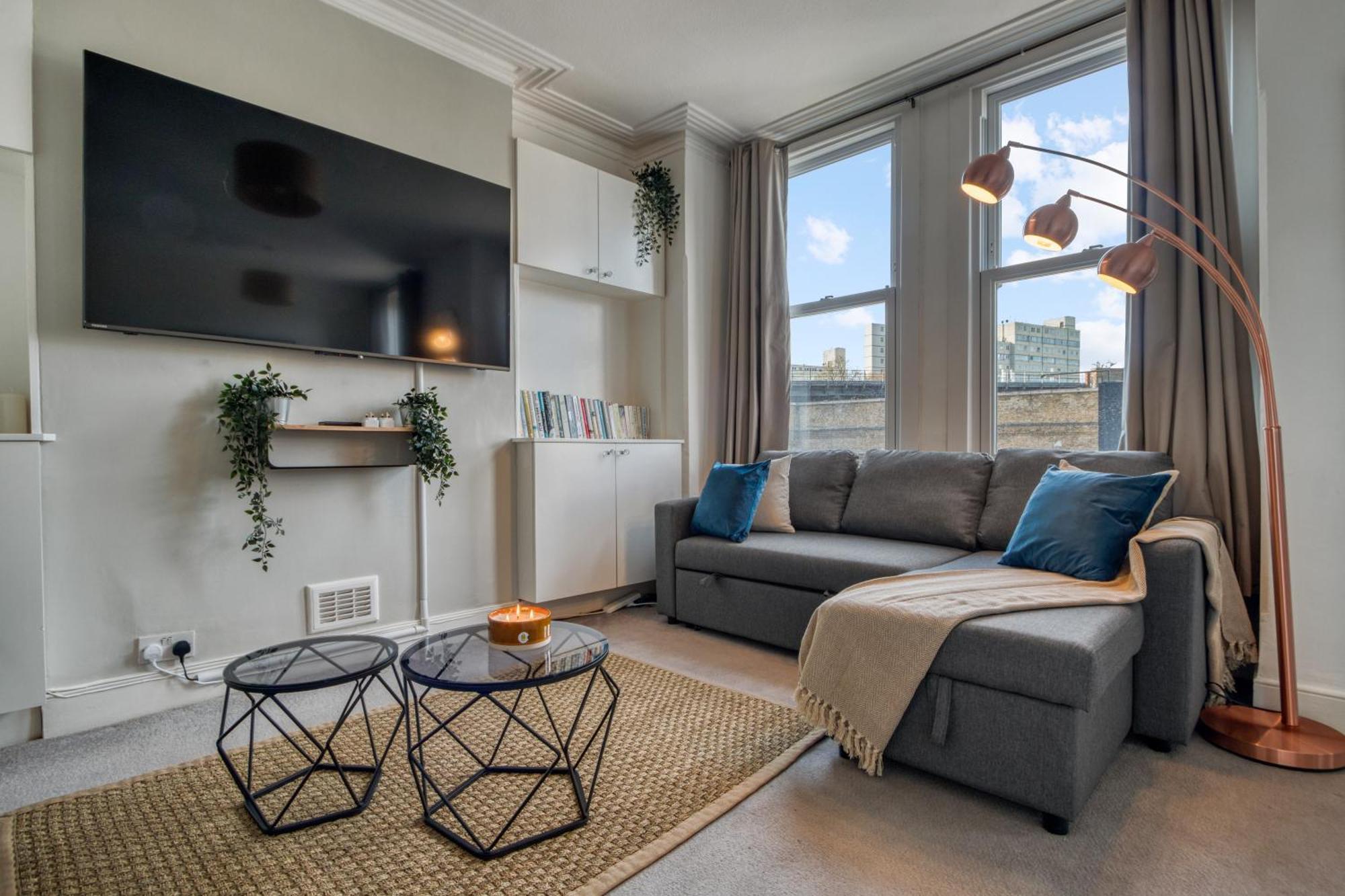 Chic 1bed And Terrace In Battersea Appartement